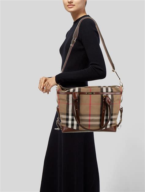 burberry marta diaper bag|Burberry House Check Marta Diaper Bag .